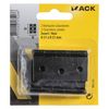Mack 1071166 - 2 cerniere quadre nere h 51 x l 51 mm | 5 pezzi
