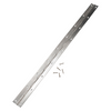 Mack 1071198 - 1 piano scharnier rvs ss-304 l 50 cm x 32 mm | 6 stuks