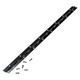 Mack 1071201 - cerniera per pianoforte nera l 48 cm x 28 mm | 6 pezzi