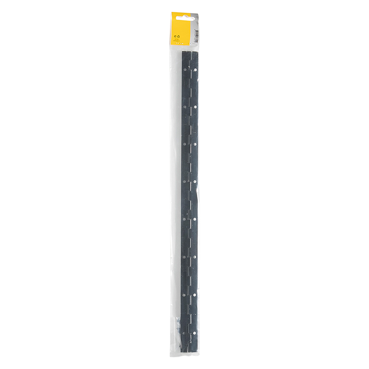 Mack 1071201 - cerniera per pianoforte nera l 48 cm x 28 mm | 6 pezzi