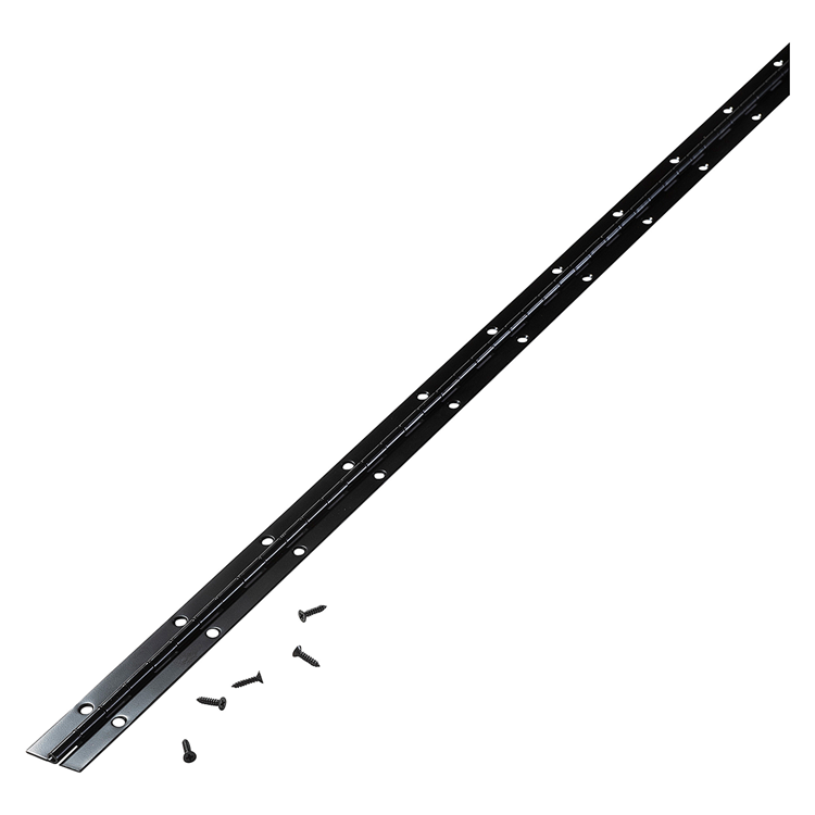 Mack 1071203 - cerniera per pianoforte nera l 96 cm x 28 mm | 6 pezzi
