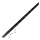 Mack 1071203 - cerniera per pianoforte nera l 96 cm x 28 mm | 6 pezzi
