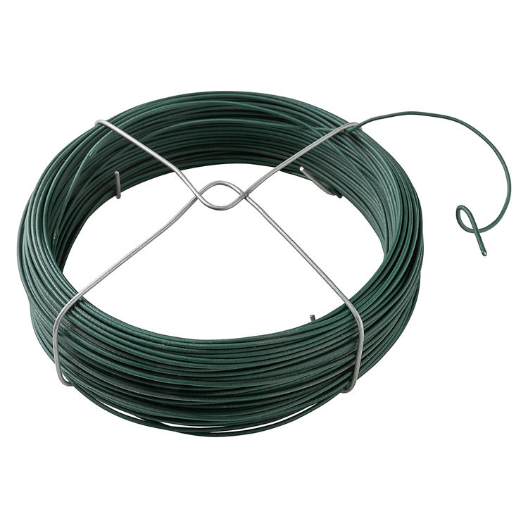Mack 1072408 - binddraad groen geplast. 1,8mm 50m type 12 | 5 stuks