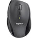 Ratón inalámbrico Logitech m705 (negro plateado, 1000 ppp, venta al por menor)