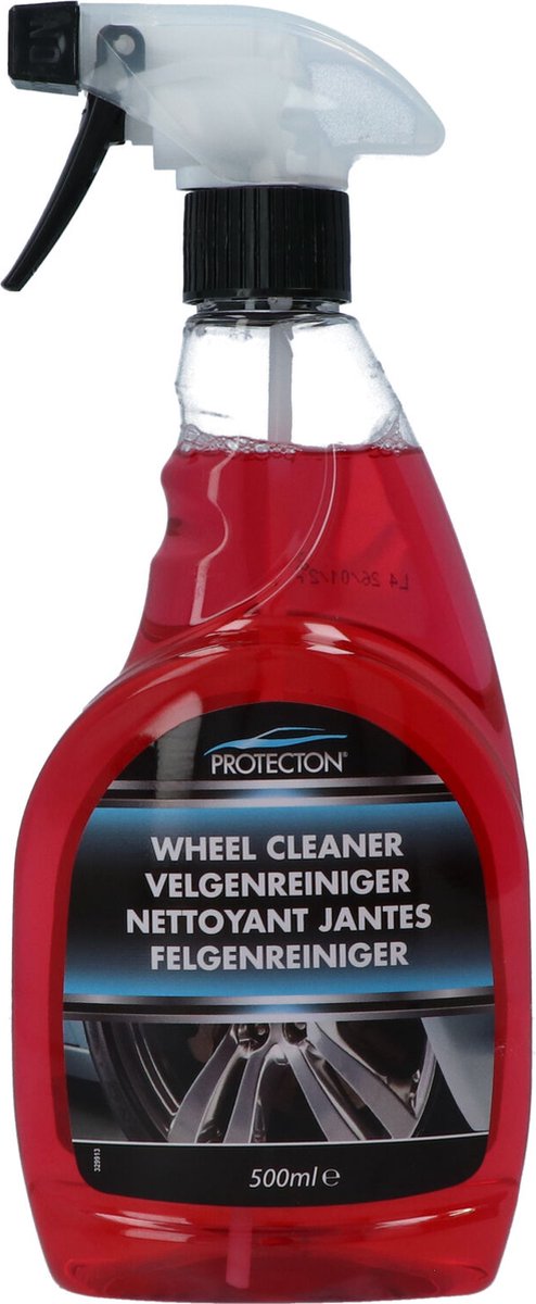 Protecton rim cleaner - easily removes brake dust, oil residue, road dirt - for metal and steel car rims, plastic hubcaps - 500ml