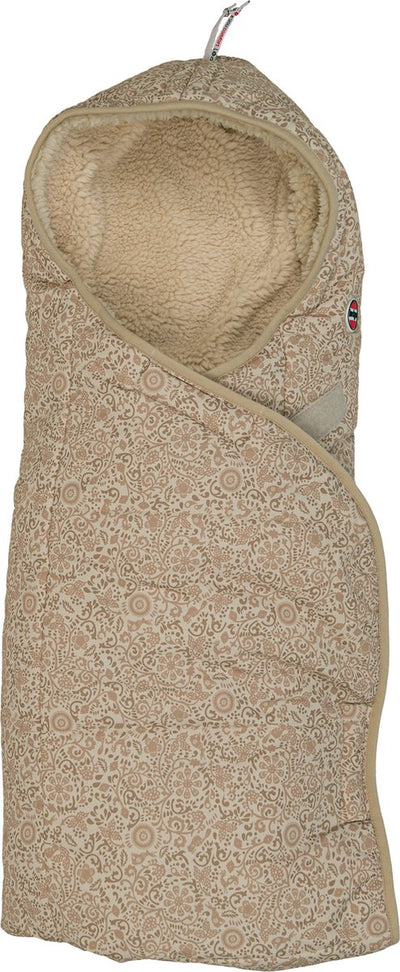 Lodger Wrapper - coperta avvolgente per seggiolino auto - beige - 0-9 mesi - calda antivento - scialle per bambini