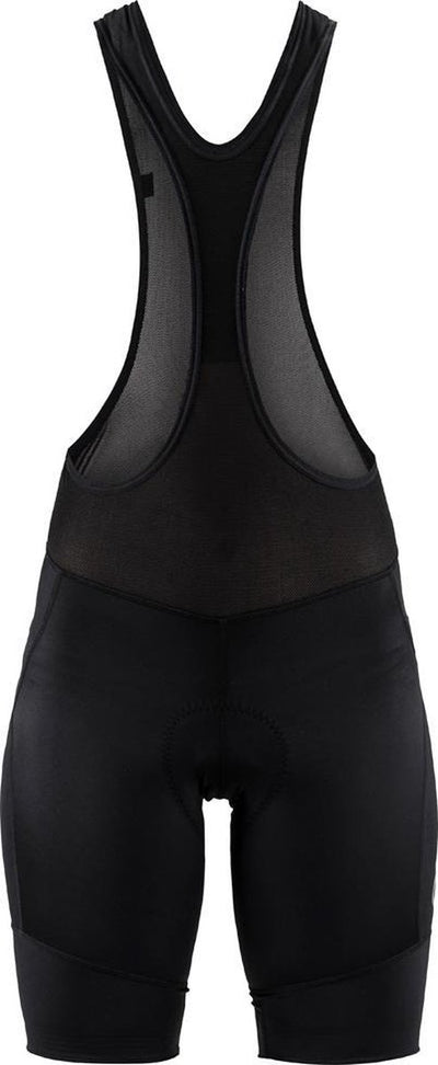 Craft core essence culotte con tirantes con culotte ciclista para mujer - negro