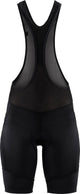 Craft core essence bib shorts w dames fietsbroek - zwart