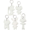 Creativ company https: www.cchobby.nl figuren-van-textiel-met-sleutelhanger-h-6-10-cm-5-stuk-1-doos