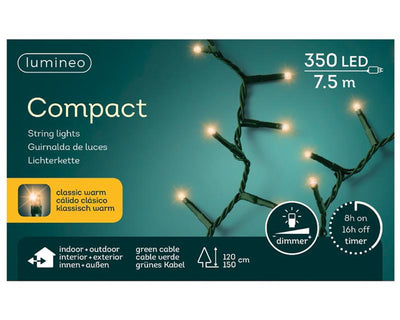 Luci natalizie Lumineo. compatto 350l classico caldo