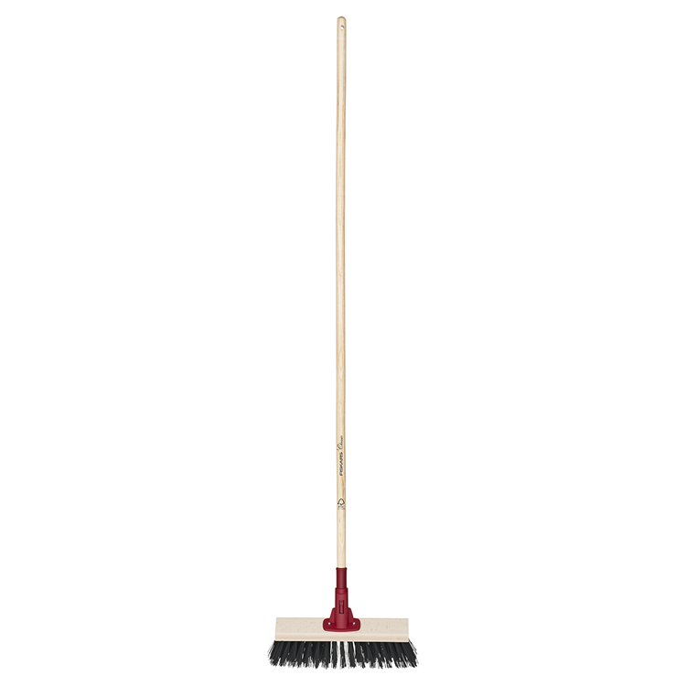 Fiskars 1075520 - escoba clásica 17 filas | 3 piezas