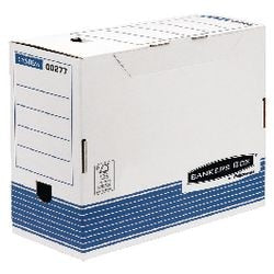 Caja de archivo transfer Fellowes prima 26,5x15,5x32,7cm azul