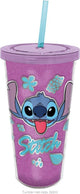 Bicchiere Stor lilo e Stitch, bicchiere xxl, bicchiere Stitch
