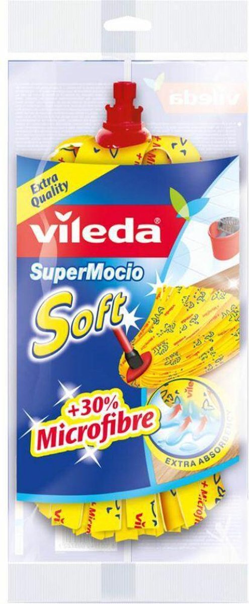 Vileda super mocio recambio suave +30% microfibra