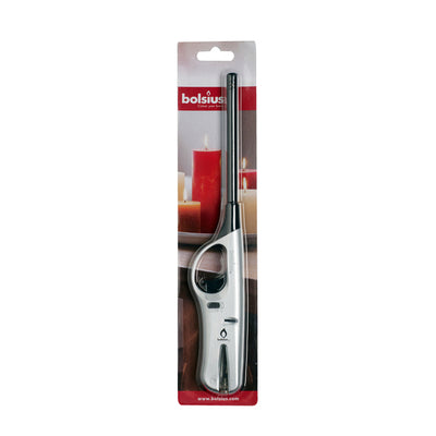 Encendedor recargable Bolsius plateado (20x 70x 310)