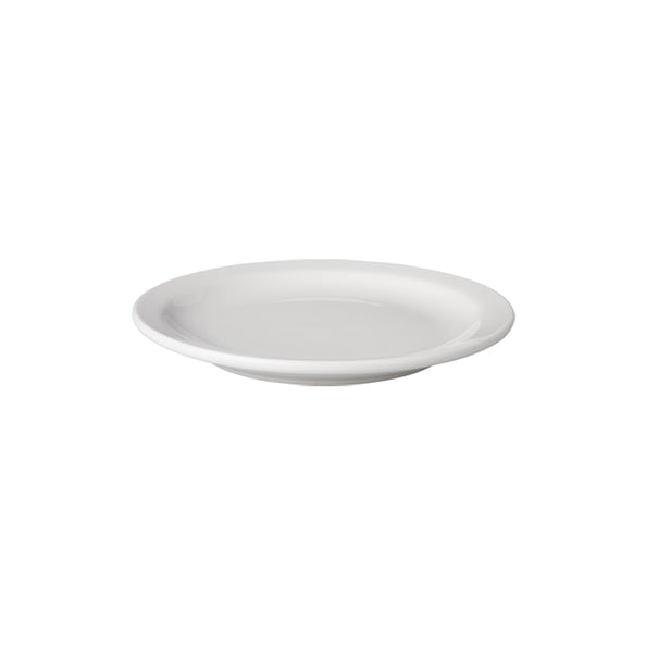Plato Mammoth blanco plano borde estrecho Budgetline (6x 16cm)