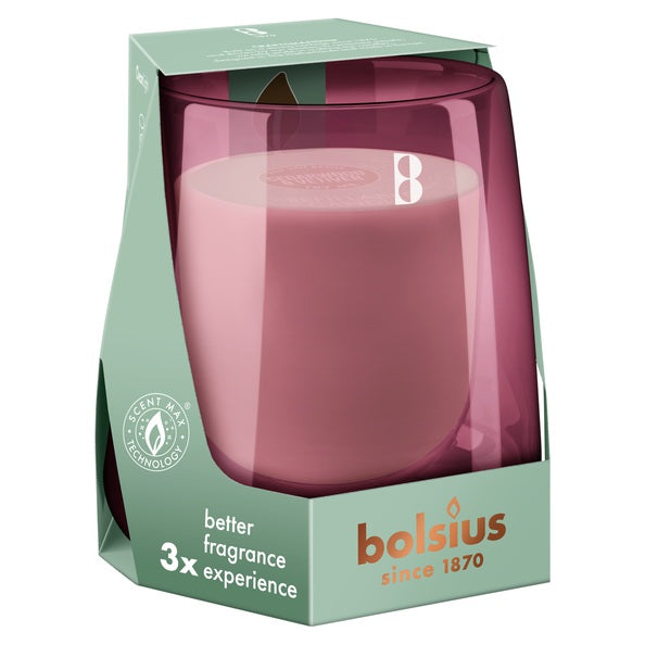 Bolsius starter kit cleanlight legno di cedro vetiver ø86x90 mm 24 ore (4 pezzi)