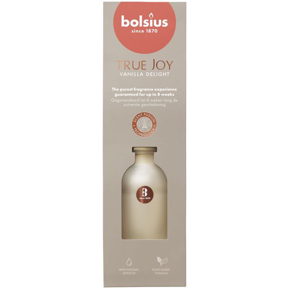 Bolsius aroma diffusers 80 ml true joy vanilla delight (6 pieces)