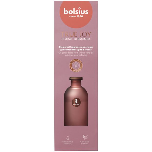 Difusor de aromas Bolsius 80 ml true joy bendiciones florales (6 piezas)