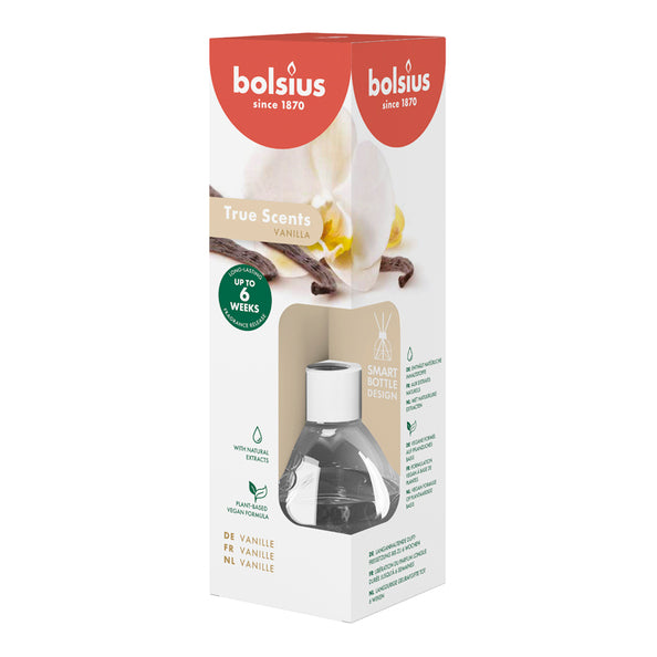 Bolsius aroma diffusers 60 ml true scents vanilla (6 pieces)