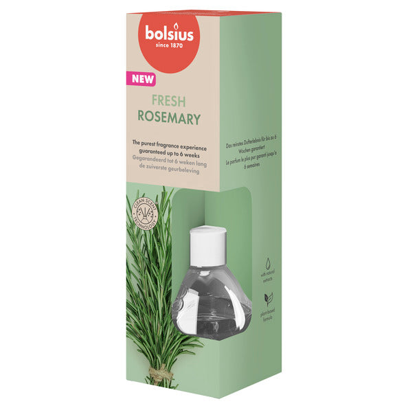 Bolsius aroma diffusers 60 ml true scents rosemary (6 pieces)