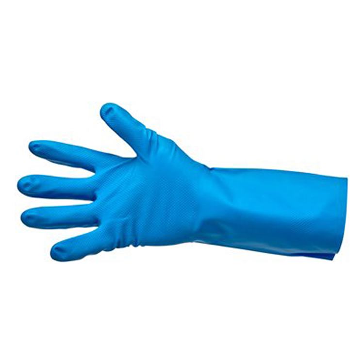 Hy@pro 1074055 - guantes domésticos de nitrilo m 65g azul | 6 piezas