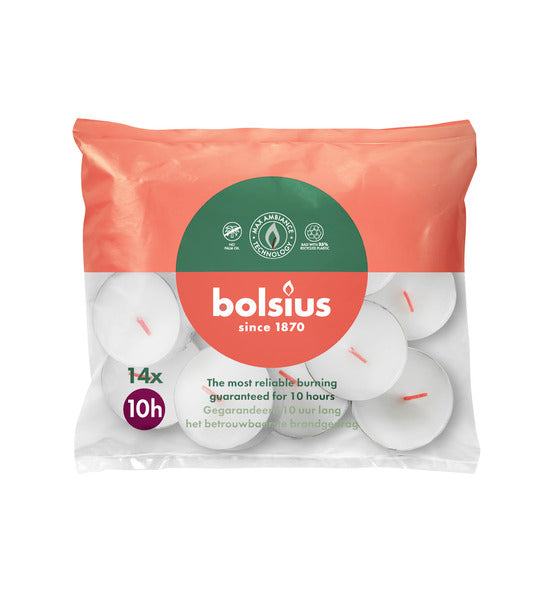 Bolsius maxi lights ø60x25 mm 10 hours (6x 14 pieces)