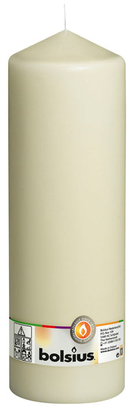 Vela pilar Bolsius marfil ø98x300 mm 175 horas (4 piezas)