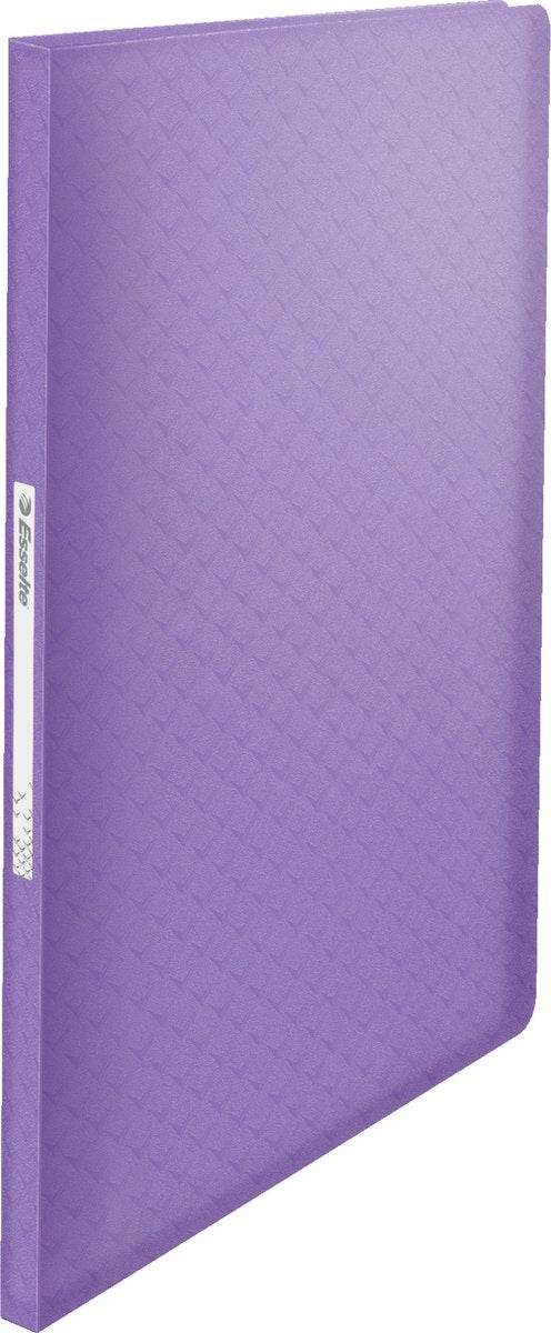 Esselte Colour'breeze Show Album A4 - con 60 buste per 120 fogli - per presentare e conservare documenti - lavanda