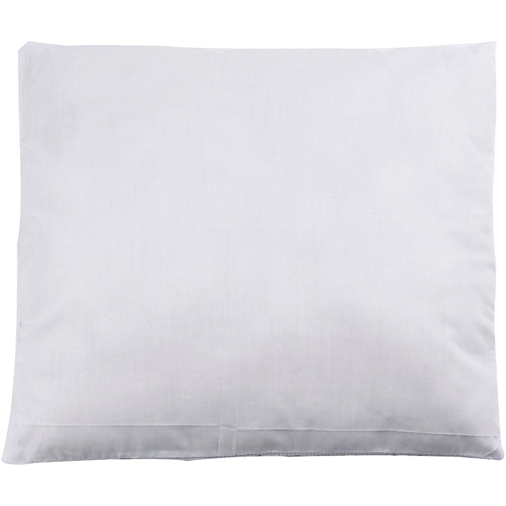 Cuscino imbottito Creative Company, misura 40x40 cm, bianco, 1 pezzo