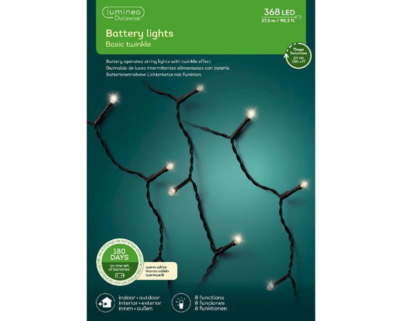 Lumineo LED Durawise Basic Luces 368L Blanco Cálido