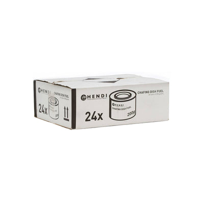 Lata de etanol de pasta combustible Hendi (24x 200gr)