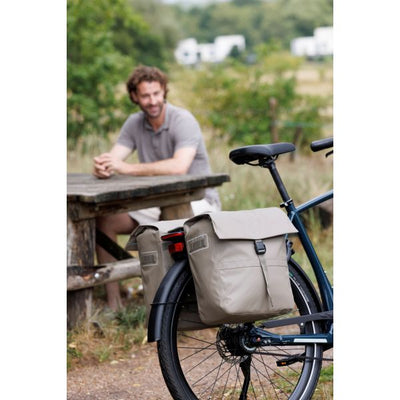 Burgers - new looxs tas new looxs leeds dubbel | taupe | mik 2.0 | 38l