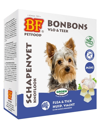 Biofood pecora veterinaria mini bonbons aglio