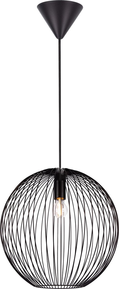 Nordlux beroni 35 - Lámpara colgante - e27 - metal - negro