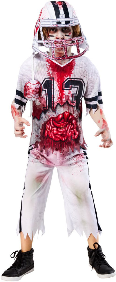Disfraz infantil Rubies zombie futbolista americano - - talla 11-13 años