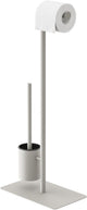 Sealskin brix toilet butler - 2-in-1 - toilet roll holder - toilet roll holder - toilet brush - beige - taupe - greige