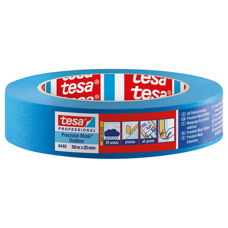 Tesa professional 1061930 - Maschera di precisione 4440 fuori 50mx25mm | 6 pezzi