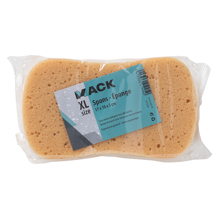 Mack 1073504 - esponja de trabajo para todos los trabajos esponja de trabajo xl 17x10,2x5,3cm | 10 piezas
