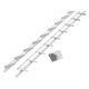 Mack 1074598 - persianas multiflex 220 cm acero inoxidable lacado blanco | 2 piezas