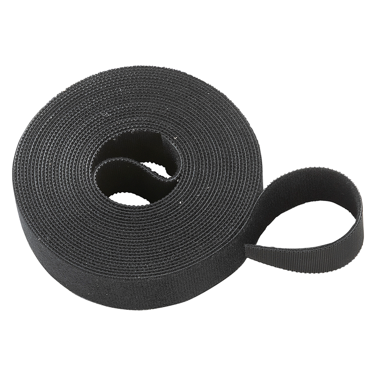 Mack 1072135 - velcro nero 25mm 5m | 5 pezzi