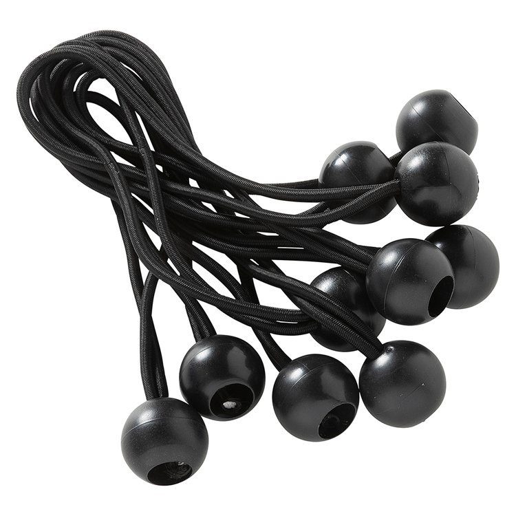 Mack 1072143 - Palline elastiche 10 pz lunghezza cavo 30 cm | 8 pezzi