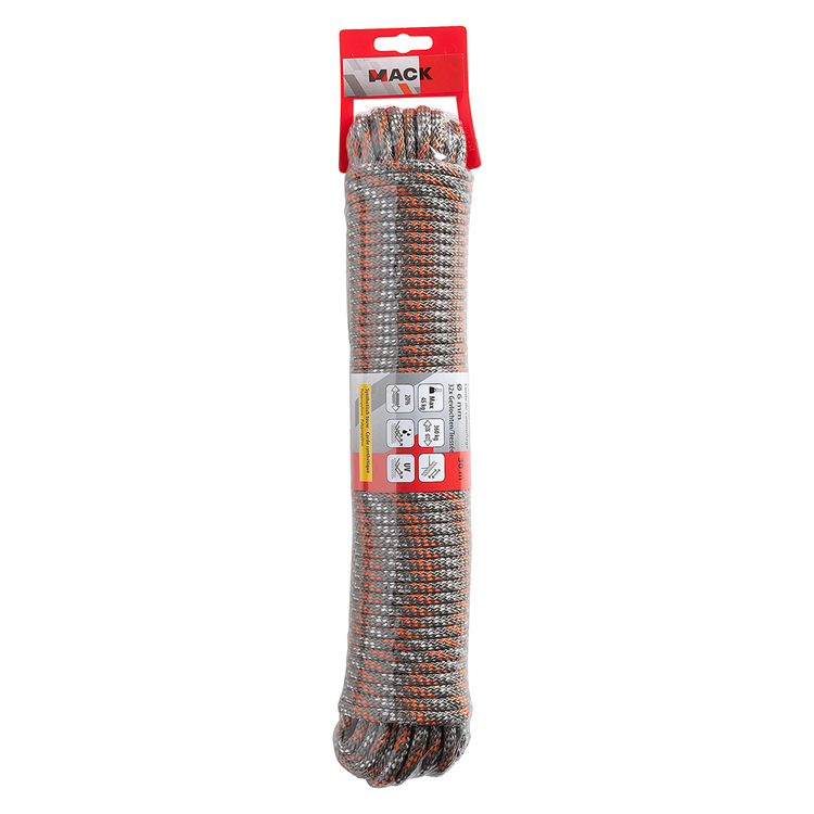 Mack 1072115 - pp 32 x mimetico intrecciato 6mm 30m | 5 pezzi