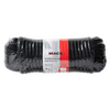 Mack 1072118 - filo nero intrecciato in pp 8mm 15m | 5 pezzi