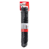 Mack 1072120 - corda elastica nera trefolo 8mm 10m | 5 pezzi