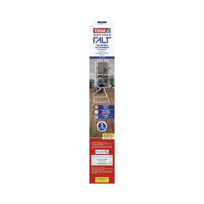 Tesa 1074280 - porta in alluminio bianco | 1 pz