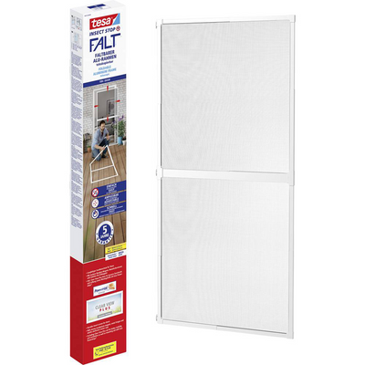 Tesa 1074280 - porta in alluminio bianco | 1 pz