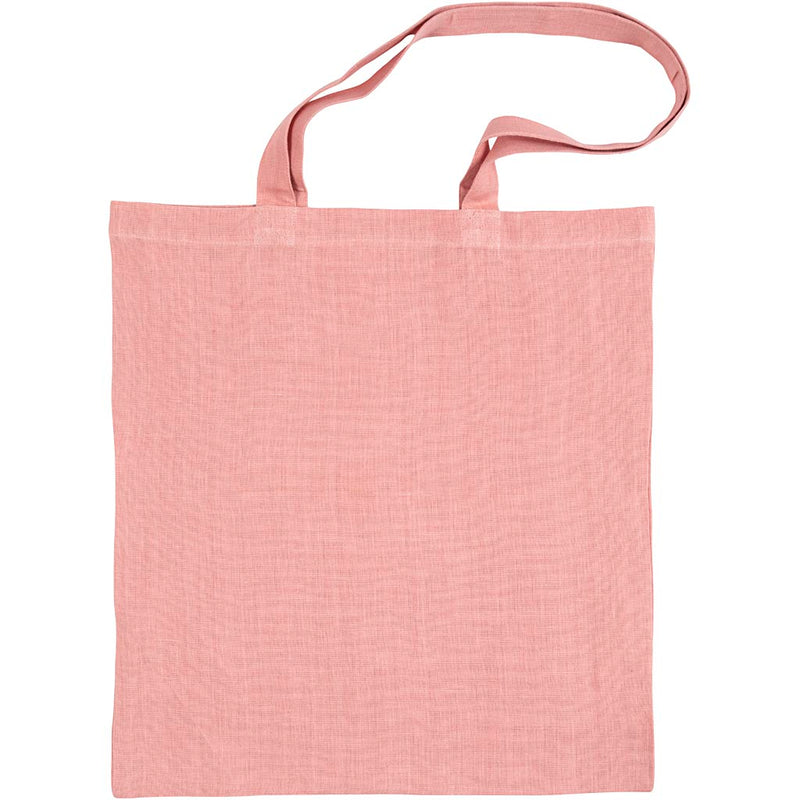 Creativ Company que lleva bolsa de algodón rosa, 38x42cm