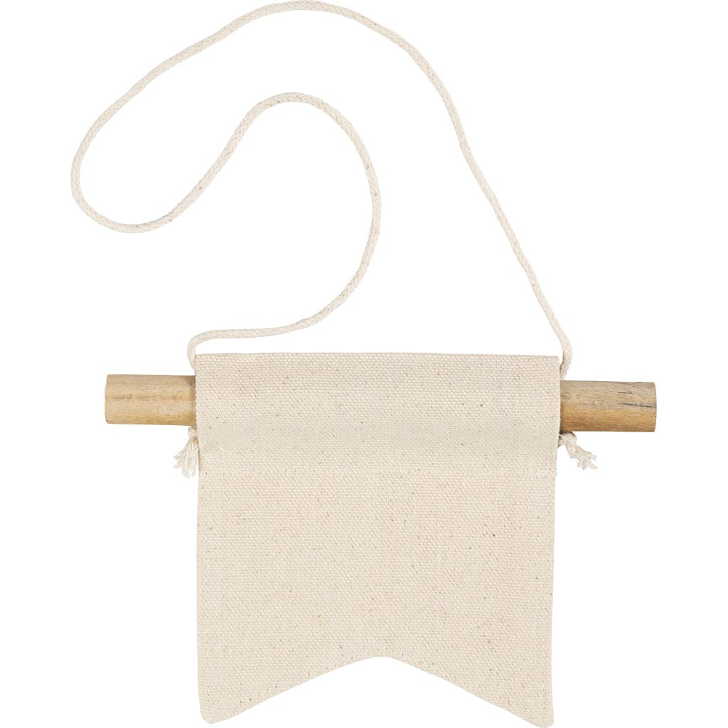 Banner da muro piccolo Creativ Company, forma a coda di rondine, h: 12 cm, l: 10,5 cm, 300 g, naturale chiaro, 12 pezzi 1 scatola