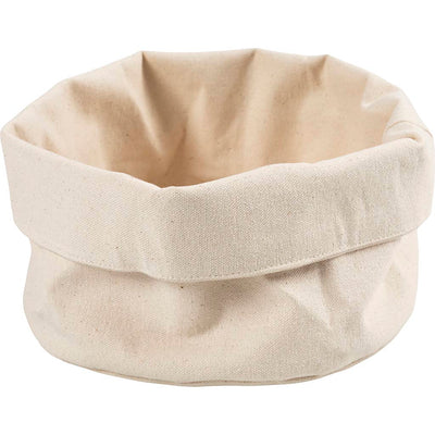 Cestas de tela Creativ company, h: 14,5 cm, p 20 cm, 385 gr, natural claro, 2 piezas 1 caja